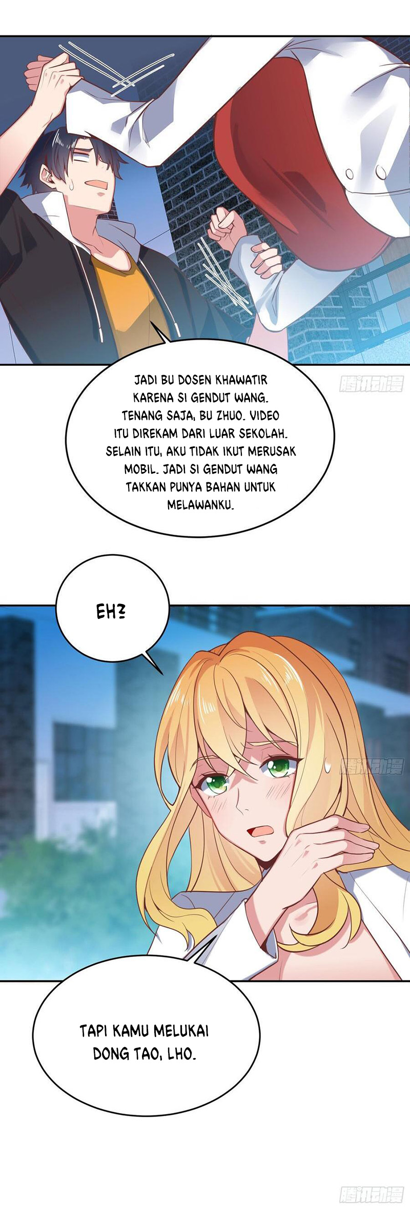 Carrying The Goddess Along Chapter 57 Gambar 20